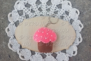 Muffinos kulcstartó